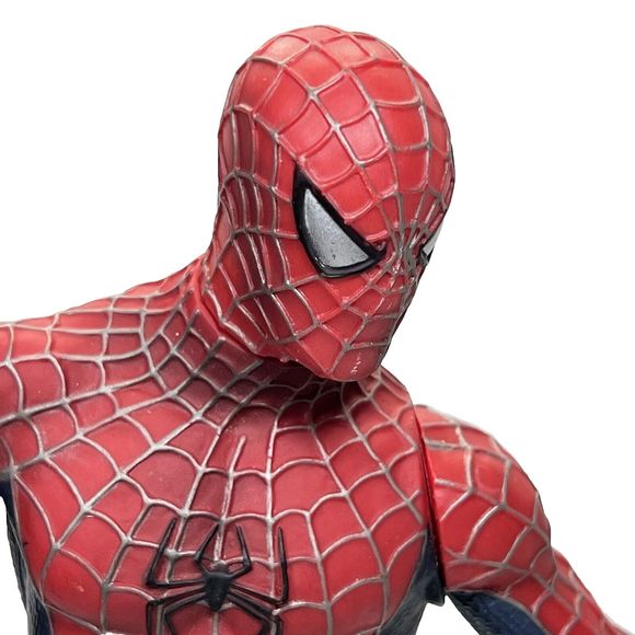 2002 Marvel SPIDER-MAN 12" Poseable  Action Figure Spiderman the Movie - Picture 2 of 11